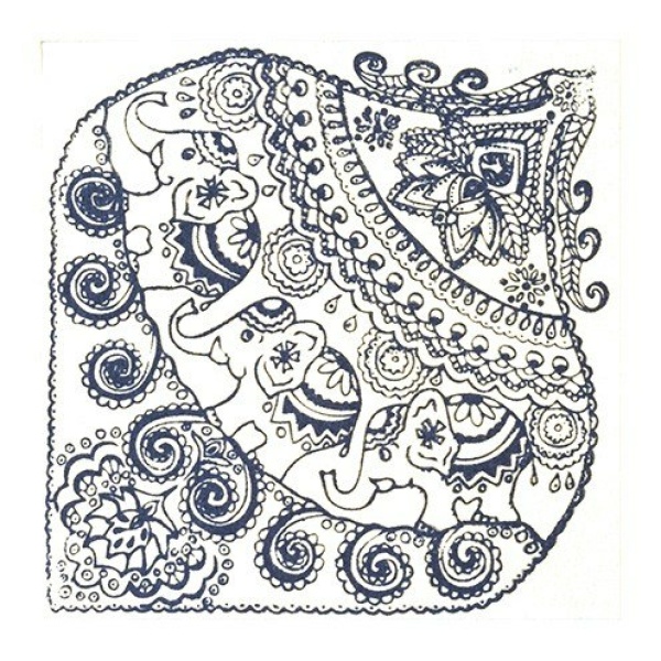Płytka z teksturą Słoń Indyjski 9x9 cm