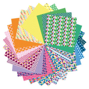 Papier Origami Geomertyczny 20x20cm