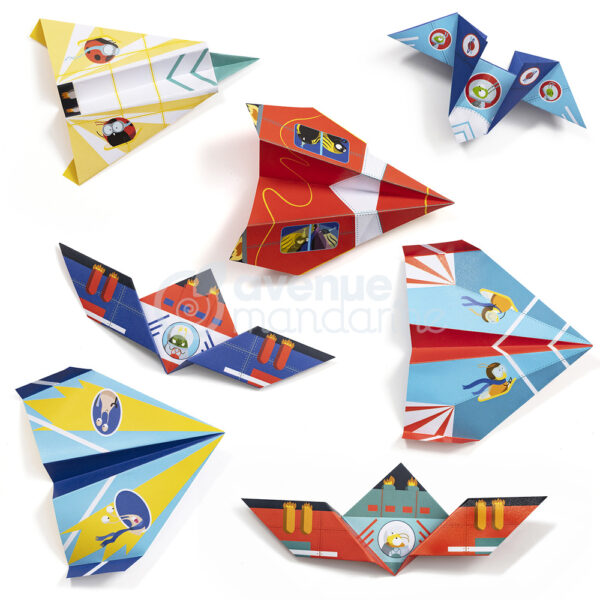 Zestaw Origami Samoloty